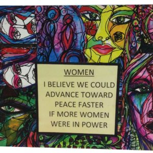 2 Women art message